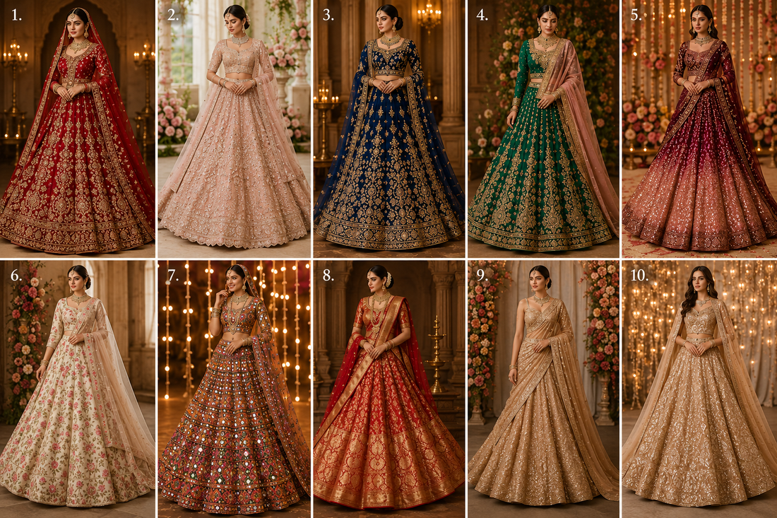 10 Gorgeous Bridal Lehenga Styles for the 2026 Indian Wedding Season