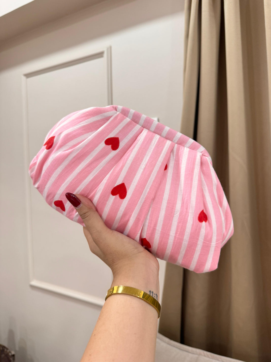 New In: The Heart Stripe Edit – Cute Cloud Clutches for Everyday