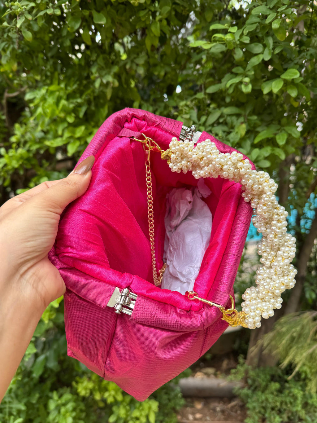 Kundan Gota Patti Clutch
