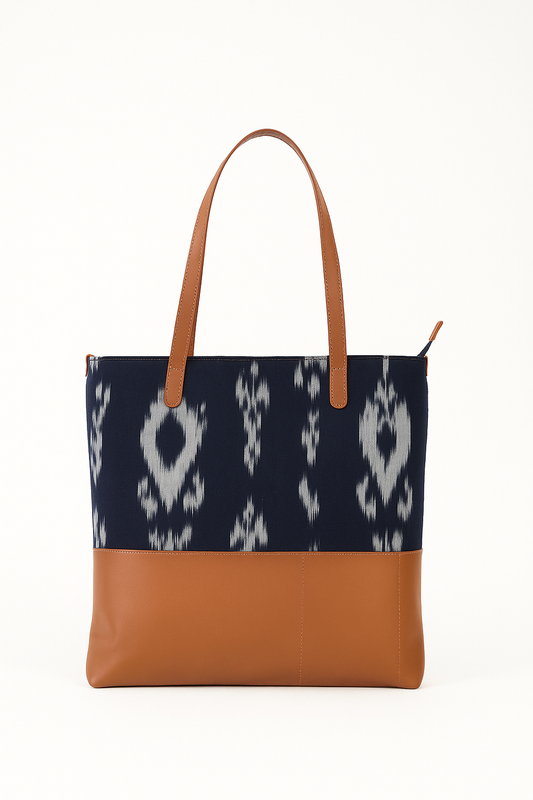 Usbec Ikat Tote Bag