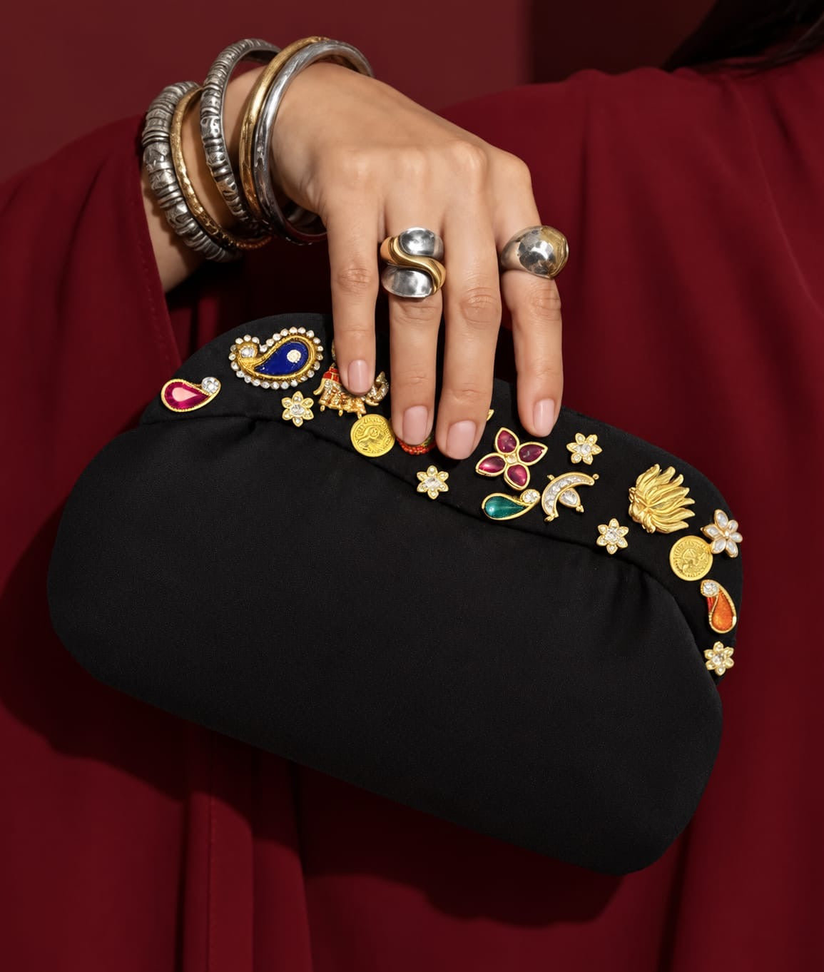 Tara Kundan Clutch