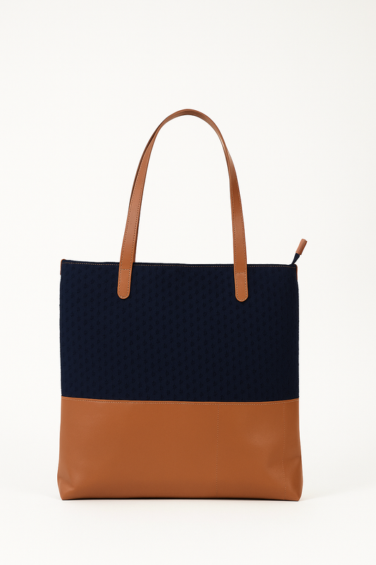 Blue popcorn tote Bags