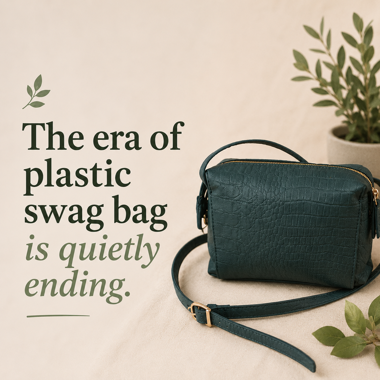 Sustainable Bags with Tomato Leather