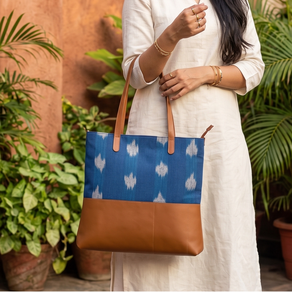 Sache Ikat Office Bag - Stylish Bag for Office Use.