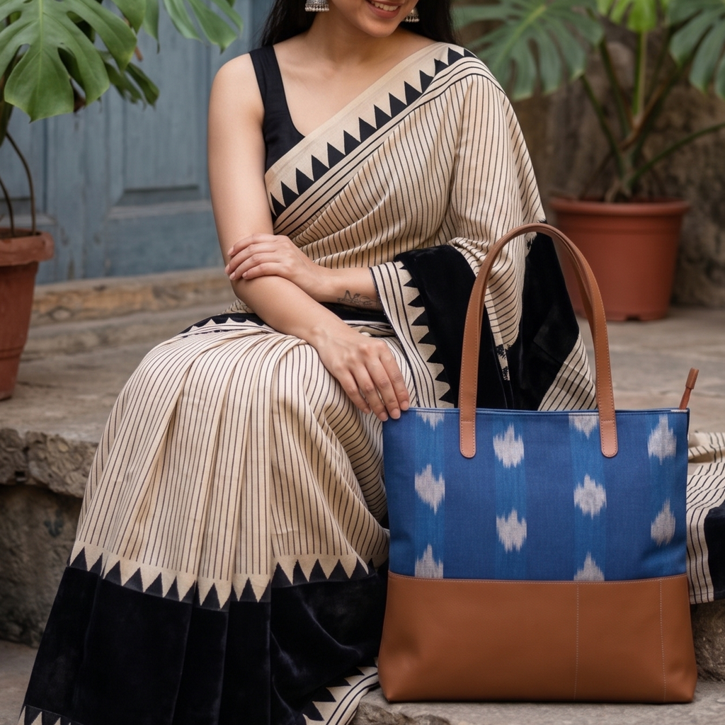 Sache Ikat Office Bag - Stylish Bag for Office Use.