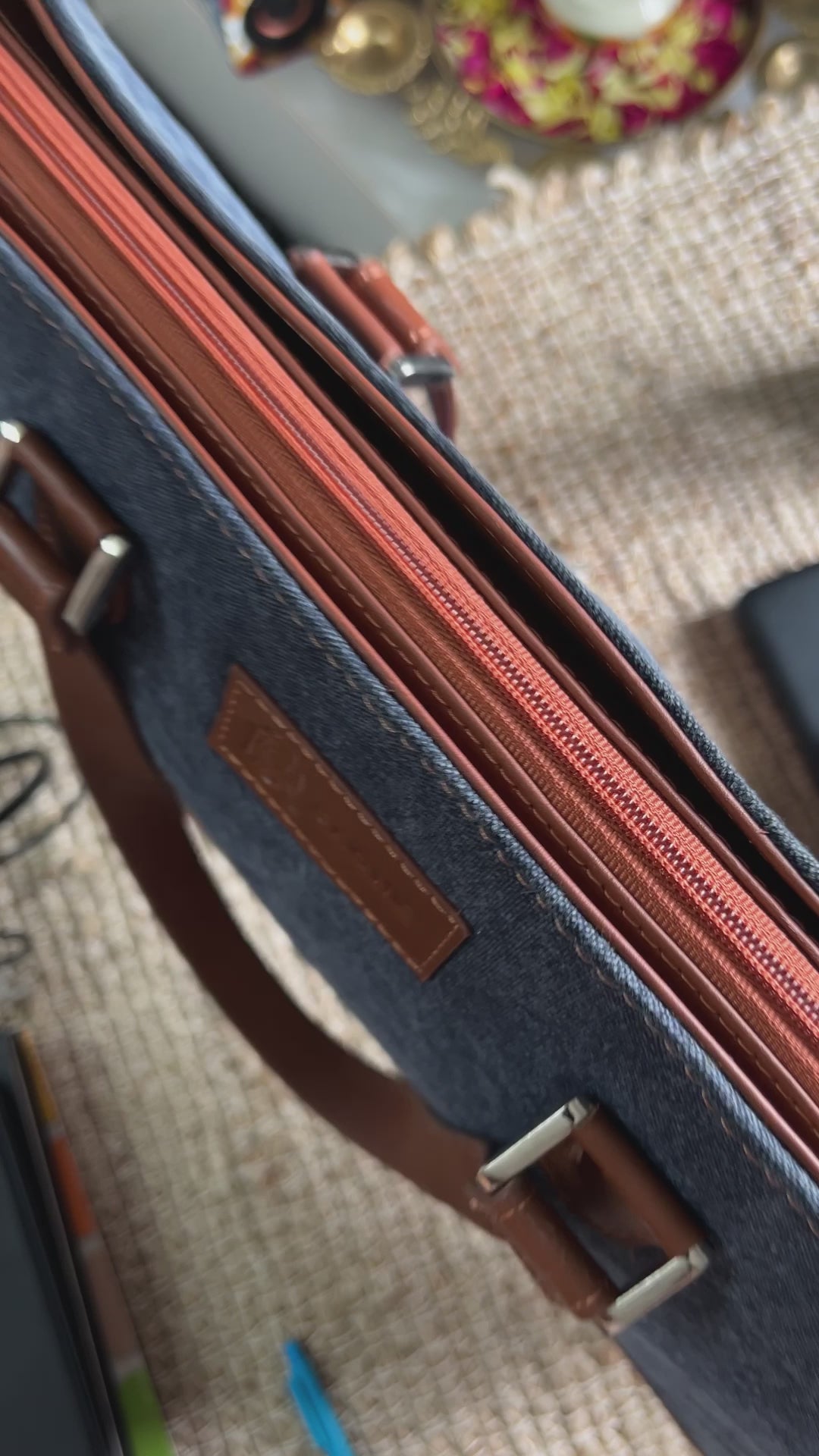 Office bag - Denim