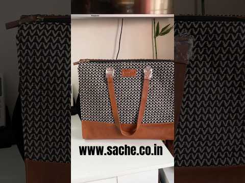 Workbag for Office - Women Handbags - Everyday Tote - Handcrafted in India - Jacquard